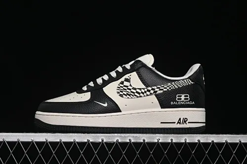 All categories Nk Air Force 1 Air Force series Nk Air Force 1 Low Air Force low-top Nike Air Force 1'07 Low Balenciaga joint beige creative hook Air Force 1 low-top casual sneakers HJ3318-003